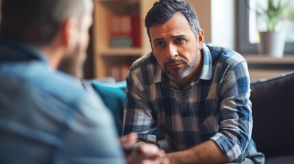 Obraz premium Crisis Counselors deliver emotional support, conduct mental health assessments, develop coping plans, and provide referrals for long-term support for those in crisis. 