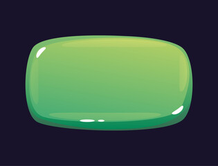 Game ui candy sweet cookie chocolate game frame board isolated concept. Vector flat graphic design illustration