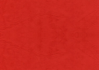 Suitable for background, leather texture surface kraft red paper close-up