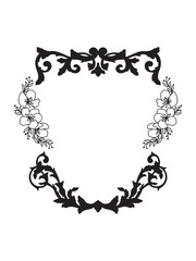 vintage frame and border for graphic designer