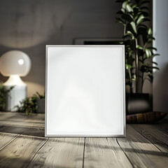 White photo frame mockup Resources for creating a variety of graphic works