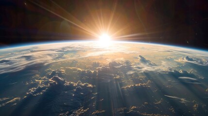 earth from space