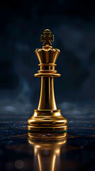 Chess pieces standing on the board