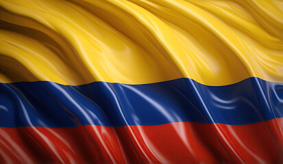 Fototapeta premium Colombian Flag for national Day or Independence Day of colombia