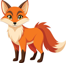 red fox cartoon