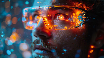 Heart of Technology: Vibrant Visuals, Innovative Journey