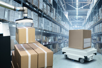 Concept of unmanned automated warehouse