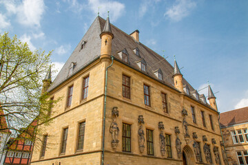 Town Hall of the Peace of Westphalia (Rathaus des Westfälischen Friedens) Osnabrück Lower Saxony (in german Niedersachsen) Germany