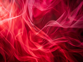 Obraz premium Abstract Red Background, Generative AI Illustration