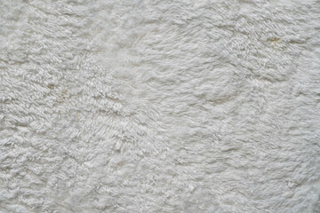 Texture white cotton towel background