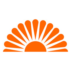 Japanese summer material and wave element