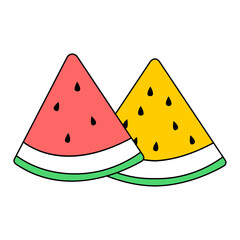 Japanese summer material and wave element