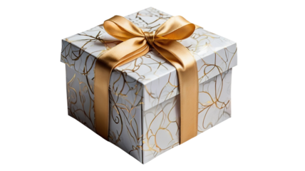 gift box isolation transparent background template (PNG).