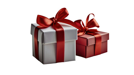 Obraz premium gift box isolation transparent background template (PNG).