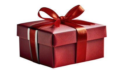 Obraz premium gift box isolation transparent background template (PNG).