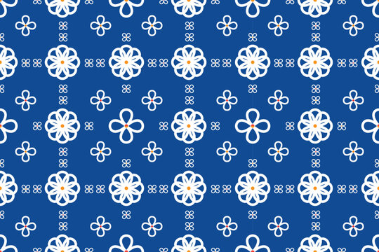 Abstract modern seamless pattern in japanese style design for wallpaper,clothing,wrapping, fabric, Vector illustration