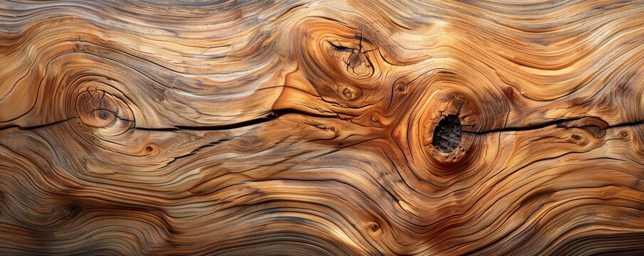 Light teak wood texture with knots