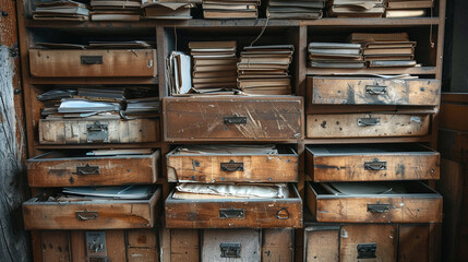 Archiving old paperwork helps free up office space.