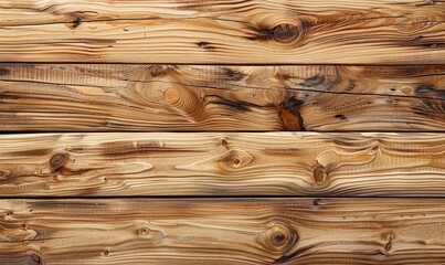 Light hickory wood planks with grain