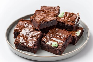 Sinful Mint Filled DelightFulls Brownies