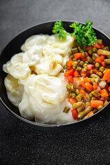 potatoes vegetables fresh appetizer meal food snack on the table copy space food background rustic top view