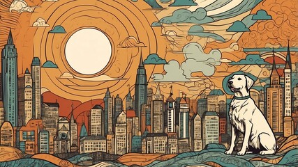 Obraz premium doodle unique abstract patterns .jpeg