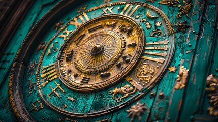 Astrology-Themed Laptop Sleeve with Zodiac Signs and Cosmic Patterns