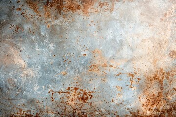 Rustic grunge metal texture. Corroded and weathered surface with a mix of rust, patina, and distressed elements for industrial design.