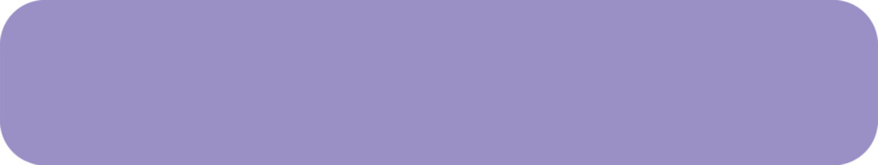 Simple pastel purple rounded rectangle is floating on a plain white background