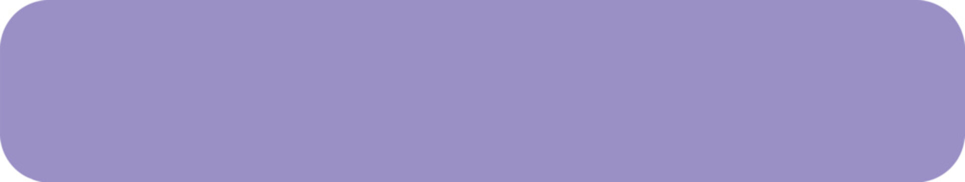 Simple pastel purple rounded rectangle is floating on a plain white background