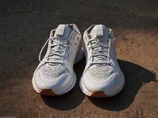 Naklejka premium the sneakers of the future, realistic, unreal