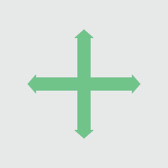 quad arrow new design vector