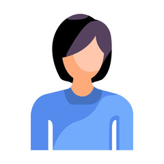 housewife icon, housewife flat style icon, line art icon, gradient icon, high resolution for company logo and web design