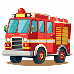 fire truck, fire engine, firefighting vehicle, emergency vehicle, rescue vehicle, fire department vehicle, fire truck vector, fire engine vector, firefighting car, fire service vehicle, 