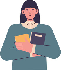 Teacher Illustration Simple