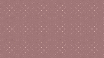 小さなキラキラ模様のキルティング風パターン背景、ブラウンカラー、アスペクト比16:9