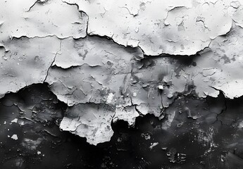 Obraz premium Peeling Paint Texture on Wall