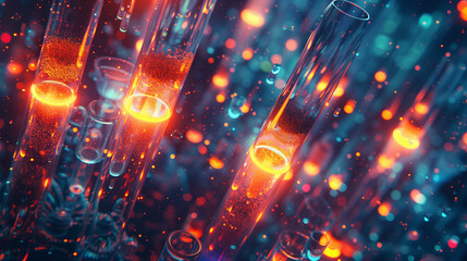 Fototapeta premium Science biology and chemistry concept