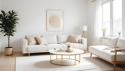 Photo interior modern design room 3d illustration