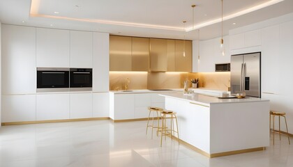 Fototapeta premium Photo interior modern design room 3d illustration