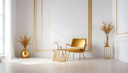Photo interior modern design room 3d illustration