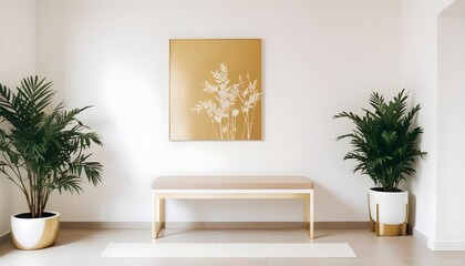Photo interior modern design room 3d illustration
