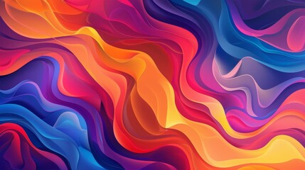 Obraz premium Organic shapes show movement in an abstract pattern