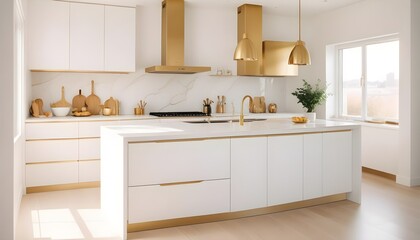 Fototapeta premium Photo interior modern design room 3d illustration