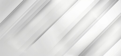 Obraz premium Abstract white background pattern with triangles and stripes in modern creative layout with faint texture, white and gray geometric background