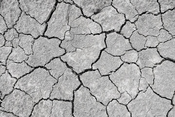 Wall texture soil dry crack pattern of drought lack of water of nature brown old broken background.