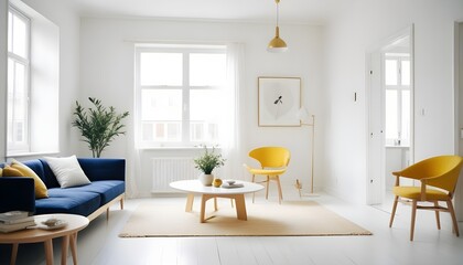 Photo interior modern design room 3d illustration