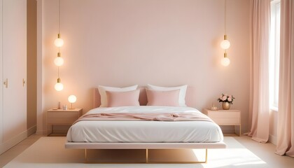 Photo interior modern design room 3d illustration