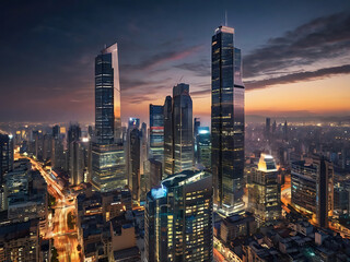 Obraz premium Causeway Bay, Hong Kong City