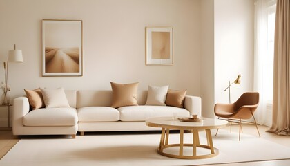 Photo interior modern design room 3d illustration